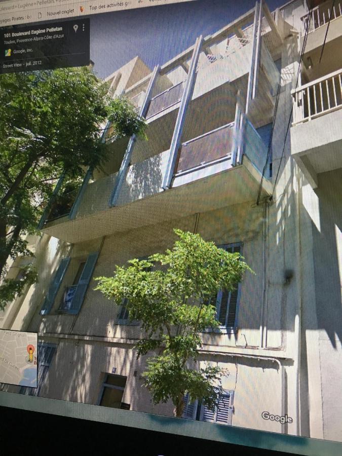 Goeland 3, Climatise, Wifi, Balcons Petite Vue Mer Laterale Au 3 Eme Etage Sans Ascenseur Toulon Exterior foto
