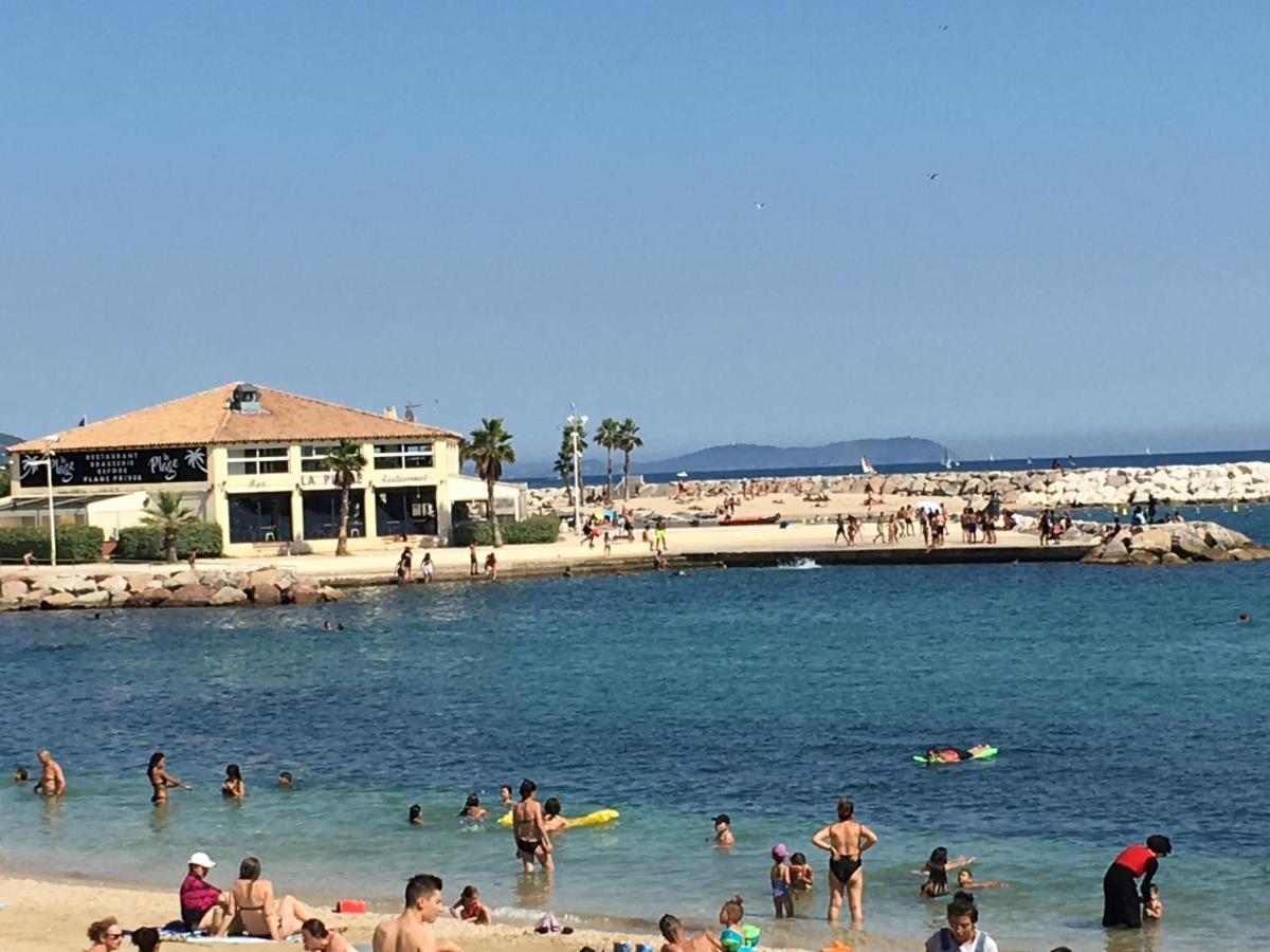 Goeland 3, Climatise, Wifi, Balcons Petite Vue Mer Laterale Au 3 Eme Etage Sans Ascenseur Toulon Exterior foto